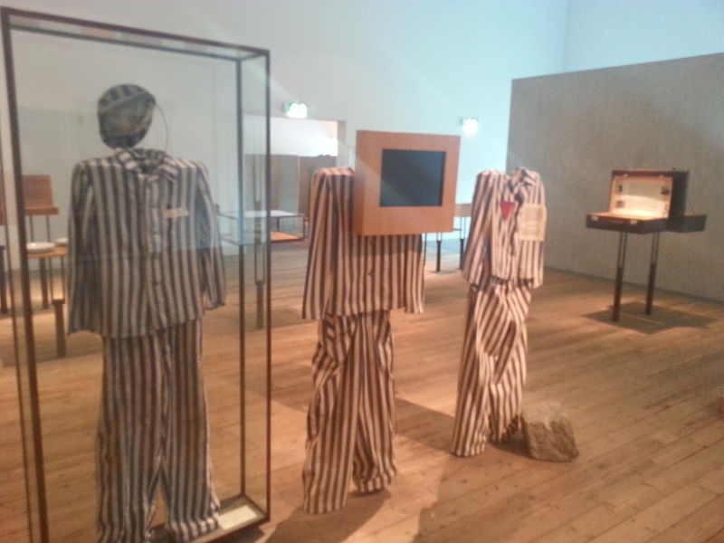 Display of Concentration Camp Clothing at Kamp Vught