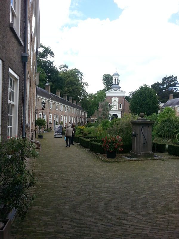 Courtyard and Garden Outside Breda’s Begijnhof Museum