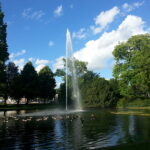 Picture of the Fountain in Valkenberg Park (Breda, The Netherlands)