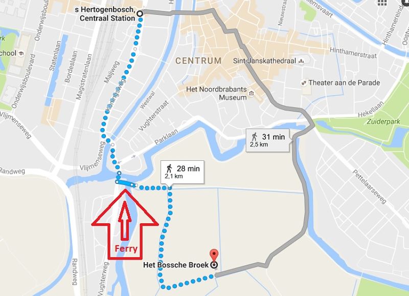 How to Find the Chain Ferry