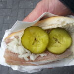Dutch Raw Fish Sandwich