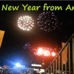 New Year Fireworks in Antwerp (2018)