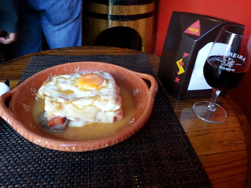 Francesinha and Porto Wine