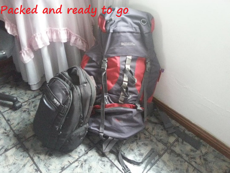 I've Been Rolling Clothes, Everything Is Packed, Lisbon Here I Come