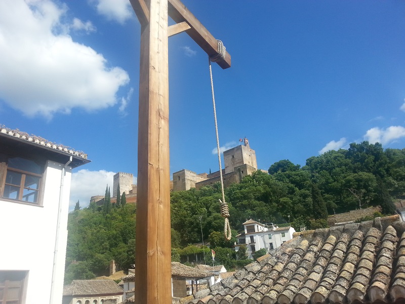 View of the Alhambra (Granada, Spain) As Seen From the Palacio de los Olvidados