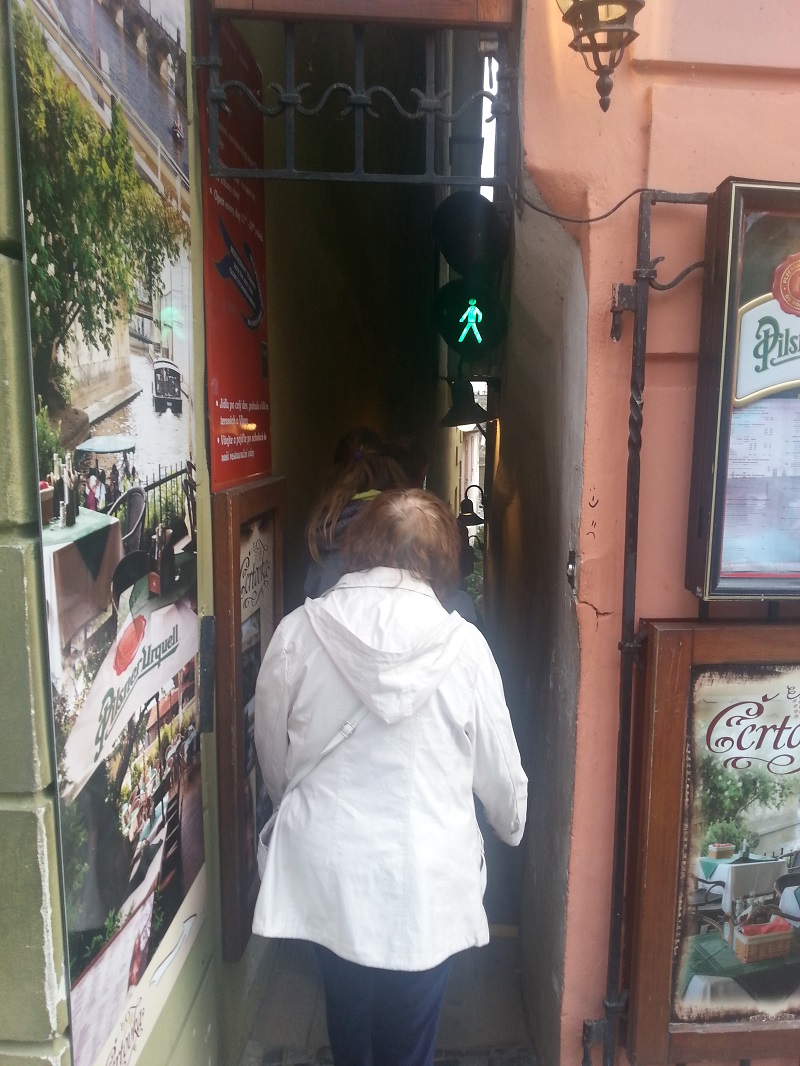 The Narrowest Street in Prague