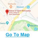Map: Wenceslas Statue in Prague