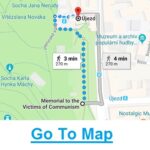 Map to Petrin Funicular