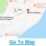 Map: Pissing Statues in Prague