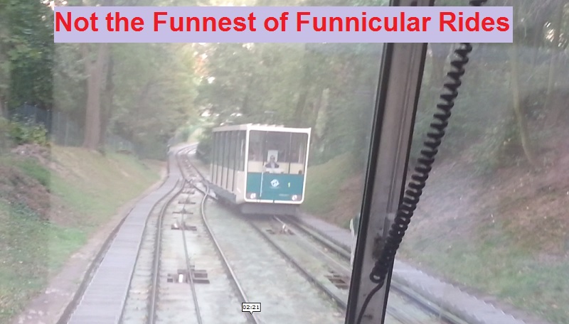 Downhill All the Way on the Petřín Funicular In Prague