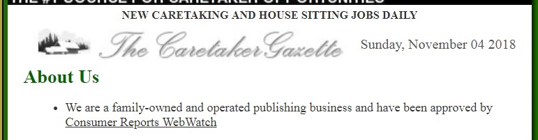 Is this statement true? Read my Caretaker Gazette review and find out