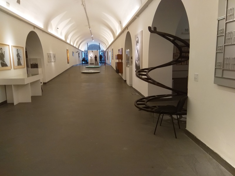 The Napoli Novocento museum makes it easy to forget you're standing at the top of an old Italian Castle.