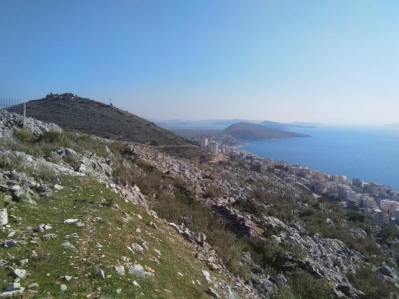 View from 40 Martyrs Monastery (Saranda, Albania)