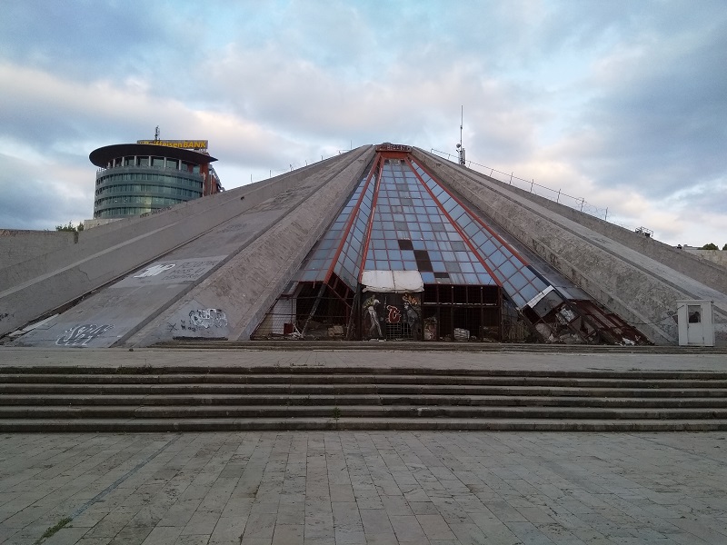 The Pyramid of Tirana: Then and Now