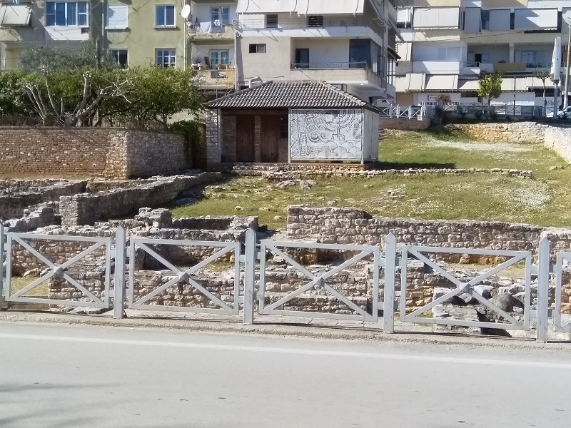 Ruins of a 5th-Century Synagogue in Saranda, Albania