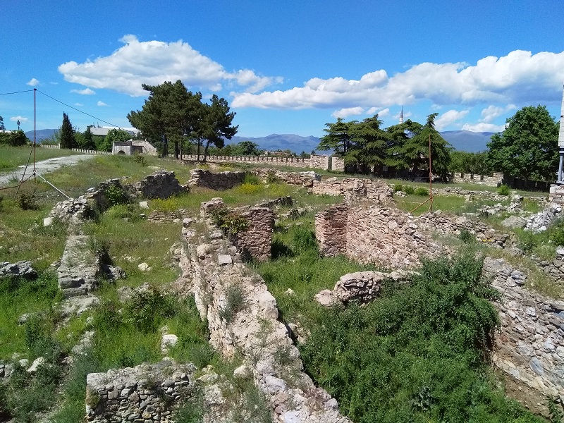 Inside Skopje Fortress