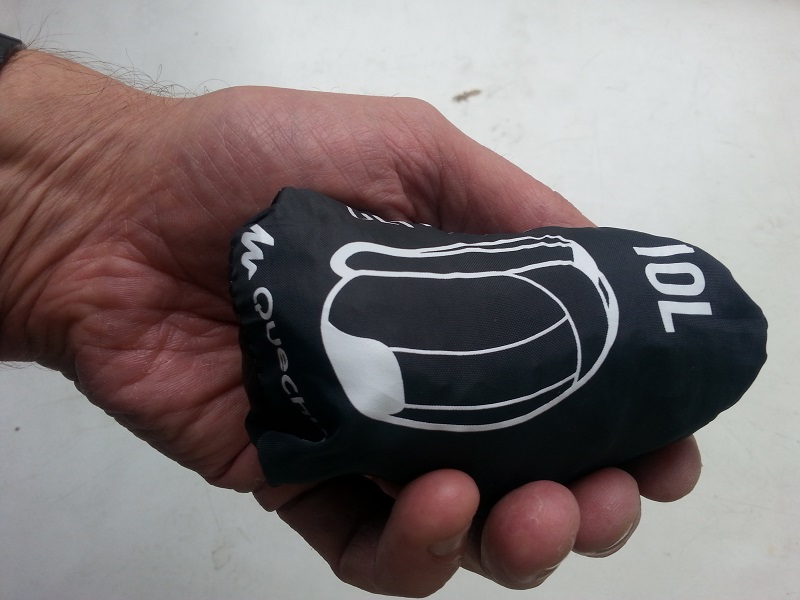 Quechua 10L Ultra Compact Backpack: When Packed, It Lives Up to It's Name—It's Small!