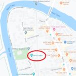 Google Maps may show a castle at Yarm, but it's somewhat misleading.