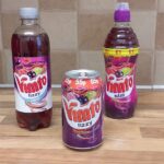 This picture shows 3 types of Vimto (British Soft Drink)