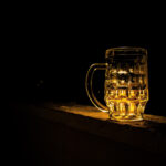 Glass Tankard with Beer Inside It